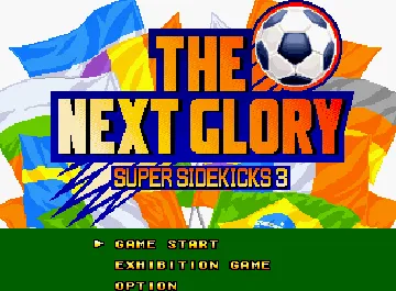 Super Sidekicks 3 - The Next Glory / Tokuten Ou 3 - eikoue no michi screen shot title